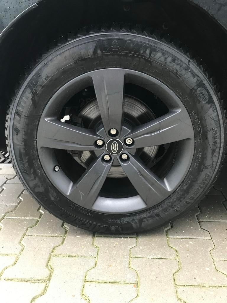 19 inch Range Rover Velar Velgen met All Season Banden, Auto-onderdelen, Banden en Velgen, Gebruikt, Banden en Velgen, All Season
