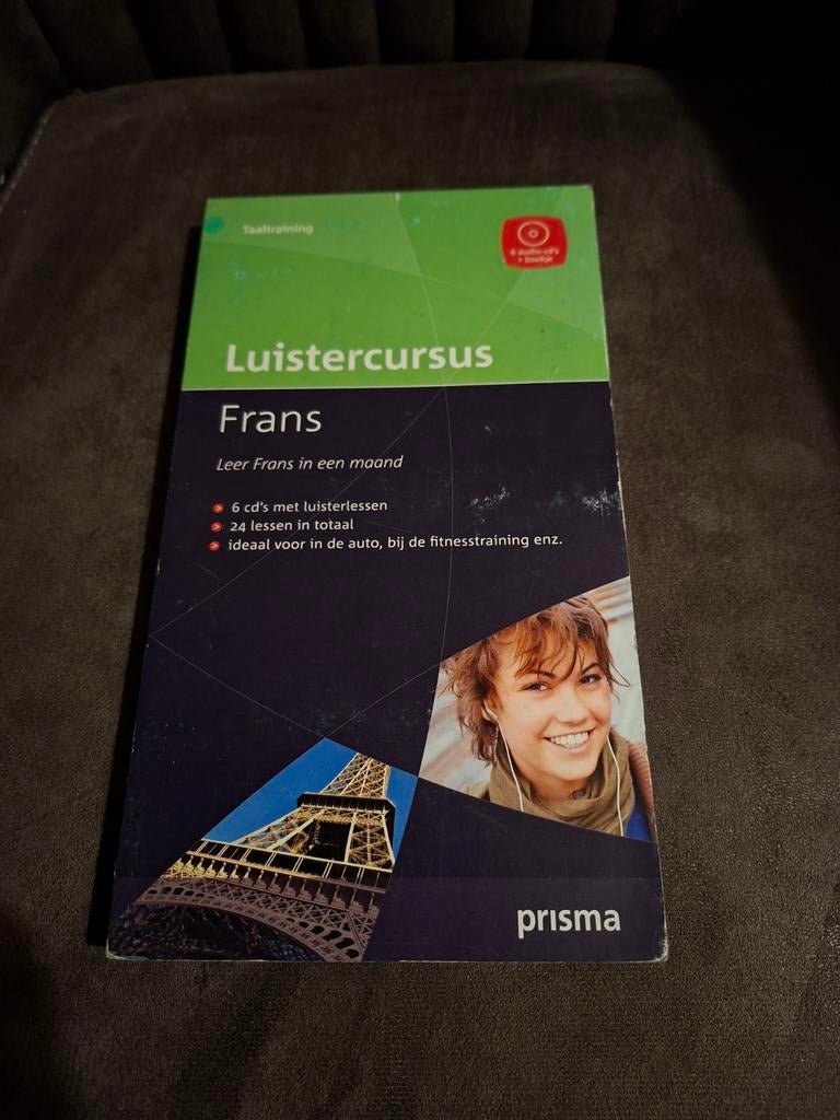Luistercursus Frans - Leer Frans in een maand, Ophalen of Verzenden, Gelezen, Prisma, Non-fictie