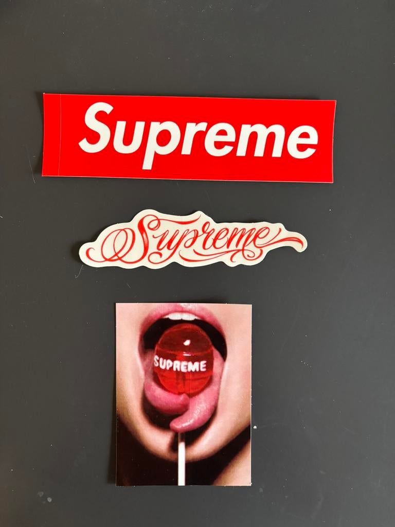 Supreme sticker pakket 5, Ophalen of Verzenden, Zo goed als nieuw