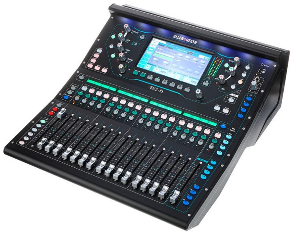 Allen&Heath SQ5, Ophalen of Verzenden, Nieuw, 20 kanalen of meer, Microfooningang