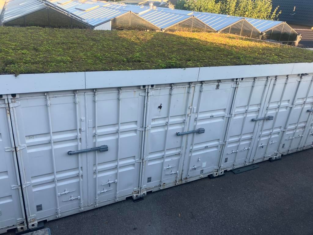 Dubbele Container Opslagruimte met stroom  te huur ca 30 m2, 29 m², Huur, Opslag of Loods