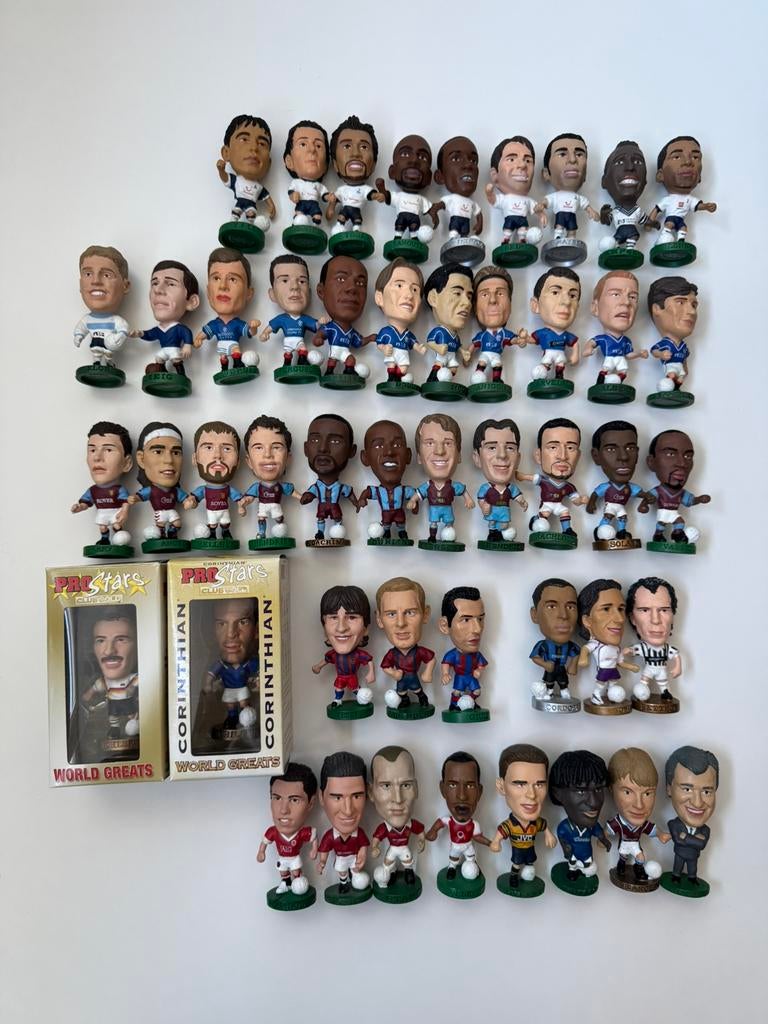 Corinthian Prostars en Headliners voetbalpoppetjes, Verzenden, Zo goed als nieuw, Buitenlandse clubs, Beeldje of Poppetje