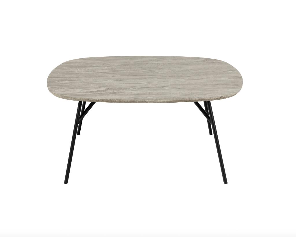 by fonQ Mik Salontafel 40 x 90 - Grijs | Van €199, nu, Byfonq, Nieuw, Rechthoekig, Byfonq