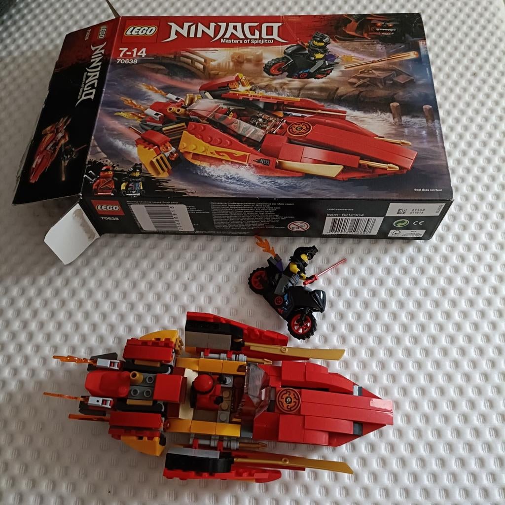 Lego Ninjago Masters of Spinjitzu Set, Ophalen, Gebruikt, Complete set, Lego