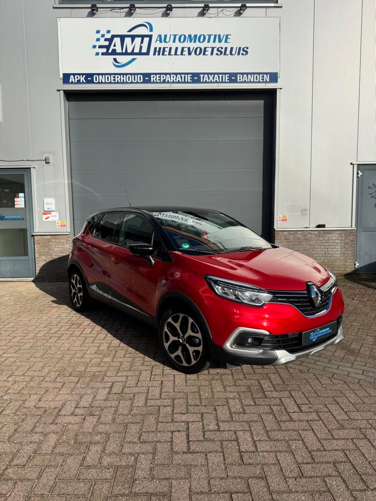 Renault Captur 1.2 TCE 120 EDC 2018 Rood, Auto's, Renault, Bedrijf, Captur, ABS, Achteruitrijcamera, Adaptieve lichten, Adaptive Cruise Control