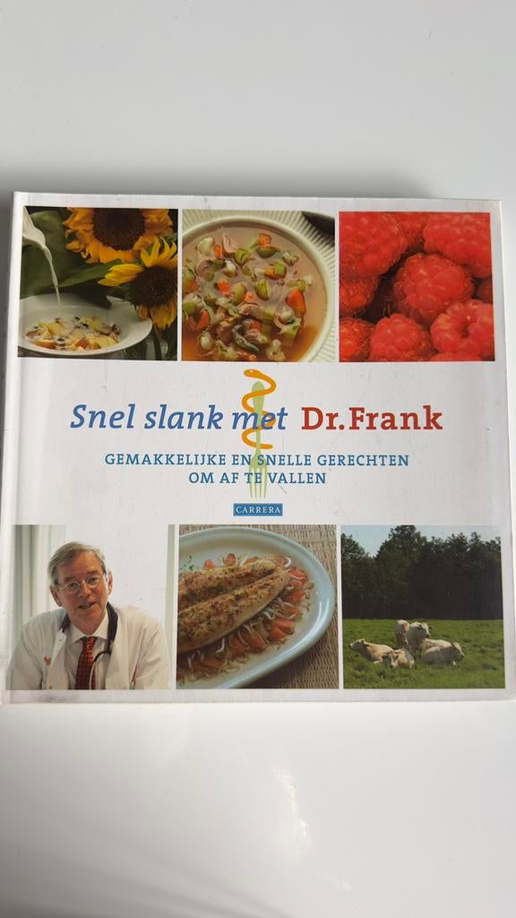 Snel slank met dr. Frank boek, Boeken, Gezondheid, Dieet en Voeding, Ophalen of Verzenden, Zo goed als nieuw, Dieet en Voeding