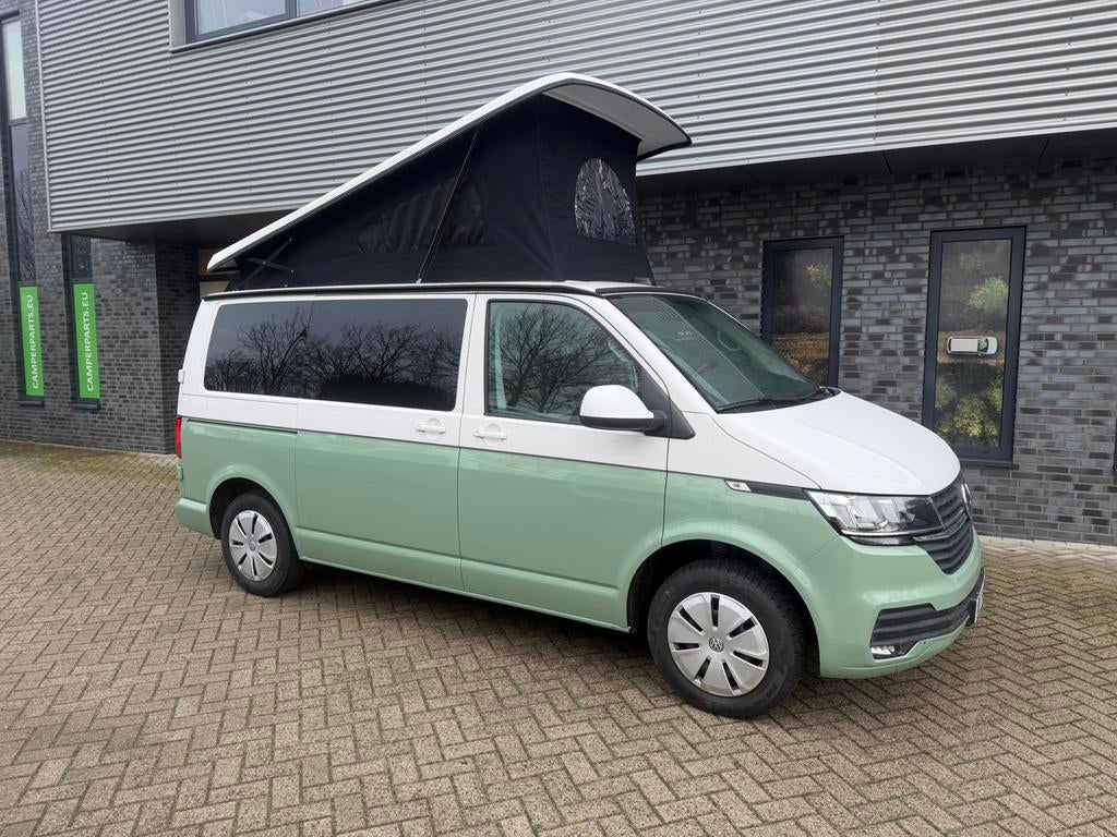 Volkswagen Transporter T6.1 Kwb L1 4 personen 2021/Nieuw, Caravans en Kamperen, Campers, Buscamper of Camperbus, Koelkast, Volkswagen