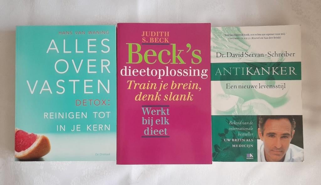 Alles over vasten Beck's dieetoplossing Antikanker, Boeken, Ophalen of Verzenden, Zo goed als nieuw, Dieet en Voeding