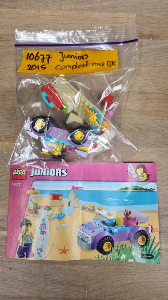 LEGO Juniors 10677 Stranduitje - Complete Set, Ophalen of Verzenden, Zo goed als nieuw, Complete set, Lego