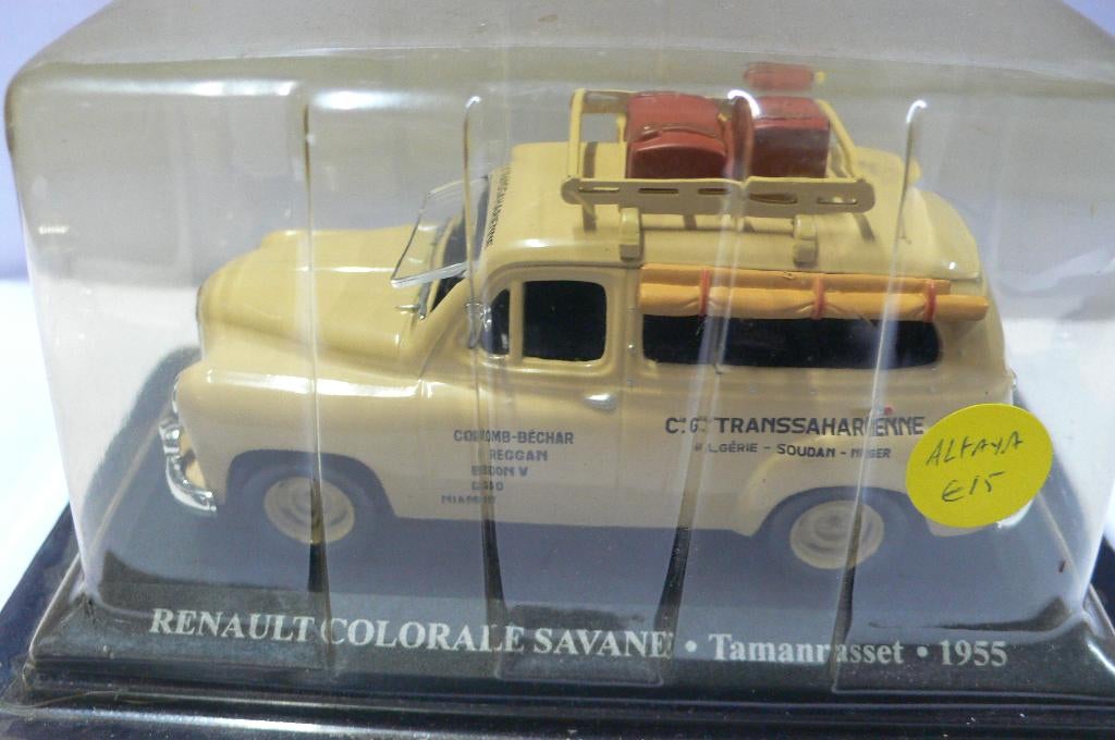 renault colorale savane -tamanrasset 1955- altaya  1/43, Hobby en Vrije tijd, Modelauto's | 1:43, Verzenden, Nieuw, Auto, Overige merken