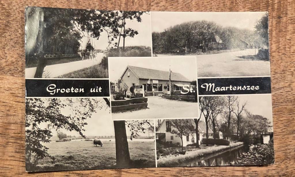 Groeten uit St. Maartenszee, Verzenden, 1940 tot 1960, Gelopen, Noord-Holland