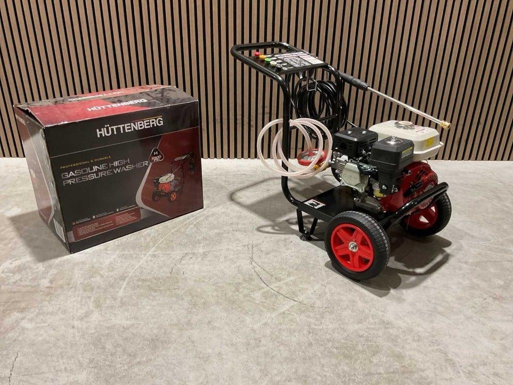 Huttenberg H8500PSI Hogedrukreiniger‼️, Ophalen, Nieuw, Benzine, Met regelbare waterdruk
