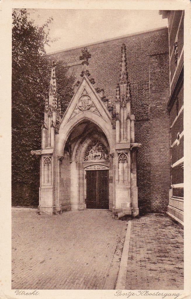 05822 Utrecht - Poortje Kloostergang - 1913, Verzenden, Voor 1920, Ongelopen, Utrecht