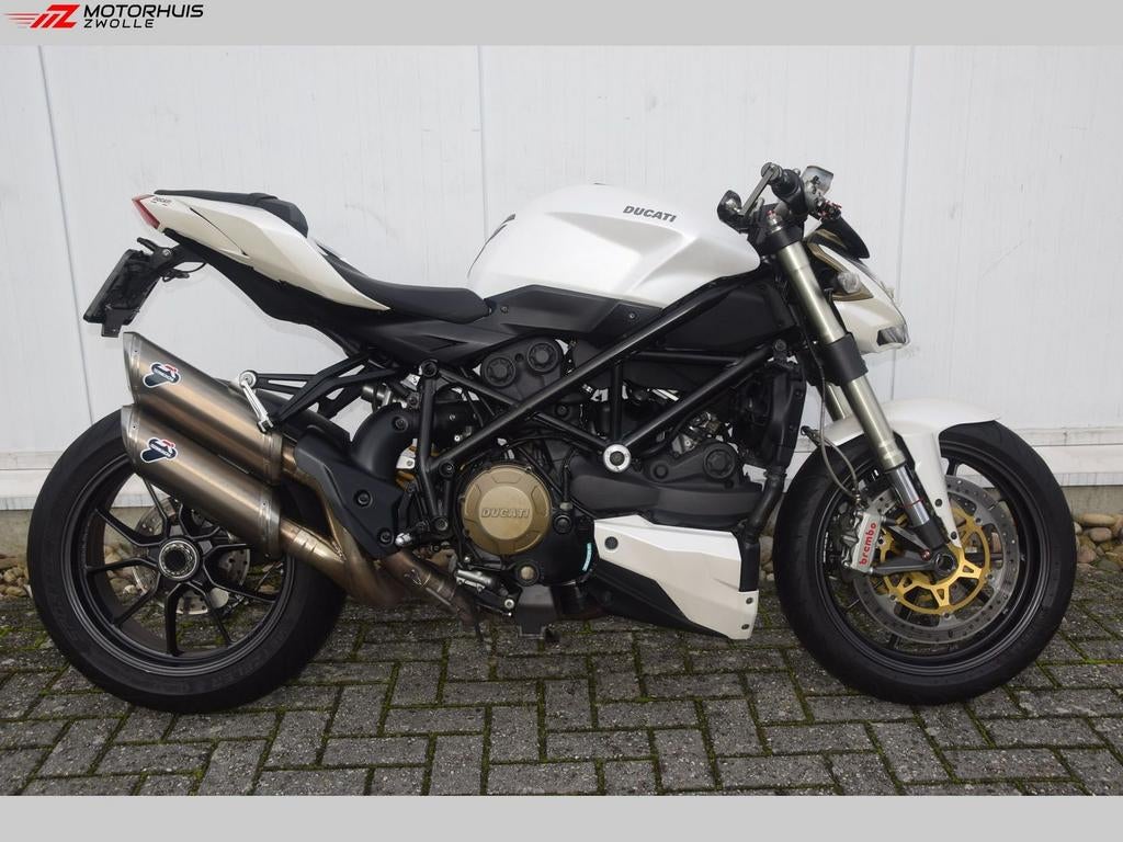 Ducati Streetfighter 1098 (bj 2009 - 63.799km) Termignoni, Motoren, Motoren | Ducati, 2 cilinders, 1099 cc, Motorrijbewijs A, Bedrijf