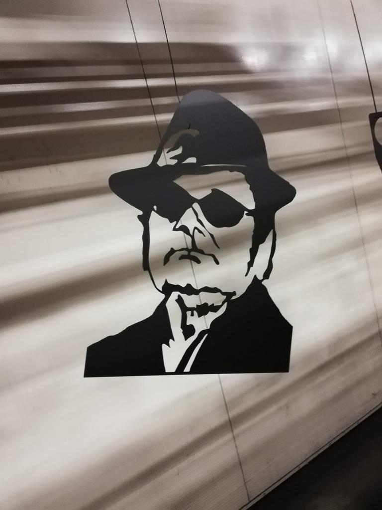 Andre Hazes roestvrij stalen portret, Huis en Inrichting, Ophalen of Verzenden, Nieuw