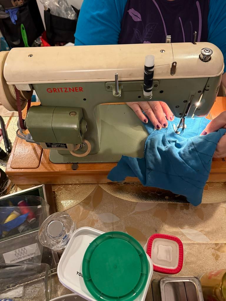 Vintage Naaimachine - Gritzner, Ophalen of Verzenden, Gebruikt, Naaimachine, Overige merken
