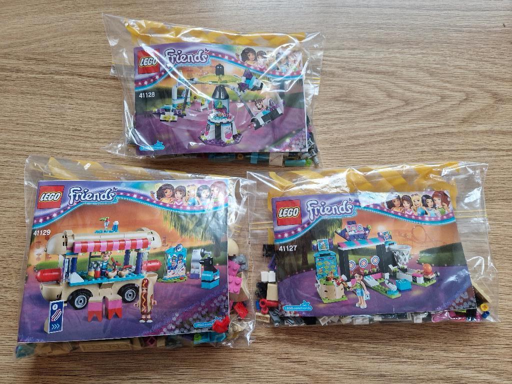 Lego Friends 41127, 41128 en 41129, Ophalen of Verzenden, Gebruikt, Complete set, Lego