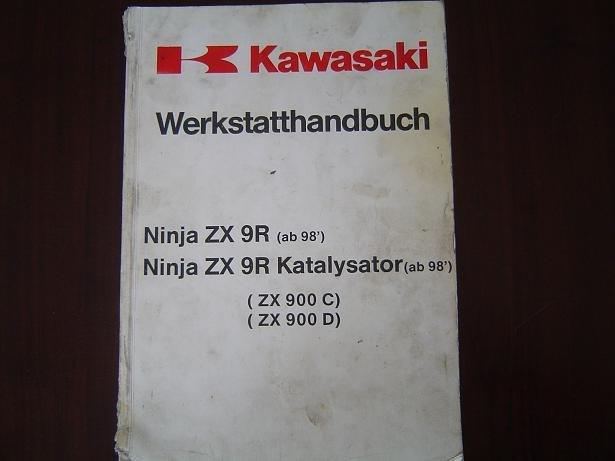 KAWASAKI NINJA ZX 9R vanaf 1998 werkstatthandbuch ZX900, Ophalen of Verzenden, Kawasaki
