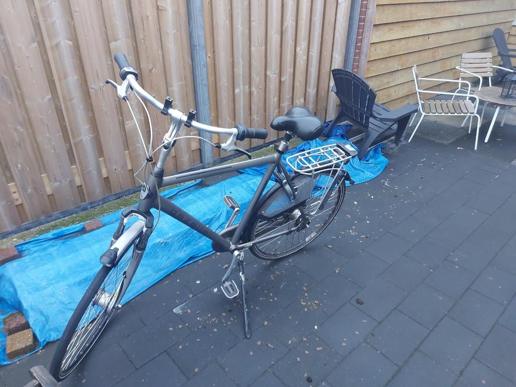 Gazelle Paris Plus Herenfiets - Goede staat, Gebruikt, Versnellingen, Ophalen of Verzenden, 57 tot 61 cm