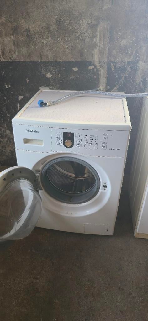 wasmachine & droger – ideaal voor paarden en dierenmateriaal, Ophalen, Gebruikt, 1200 tot 1600 toeren, Voorlader