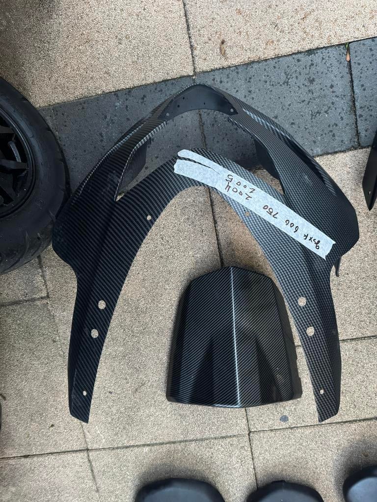 GSXR K4/K5 600/750 Topkuip & Buddyseat Delete, Ophalen of Verzenden, Gebruikt