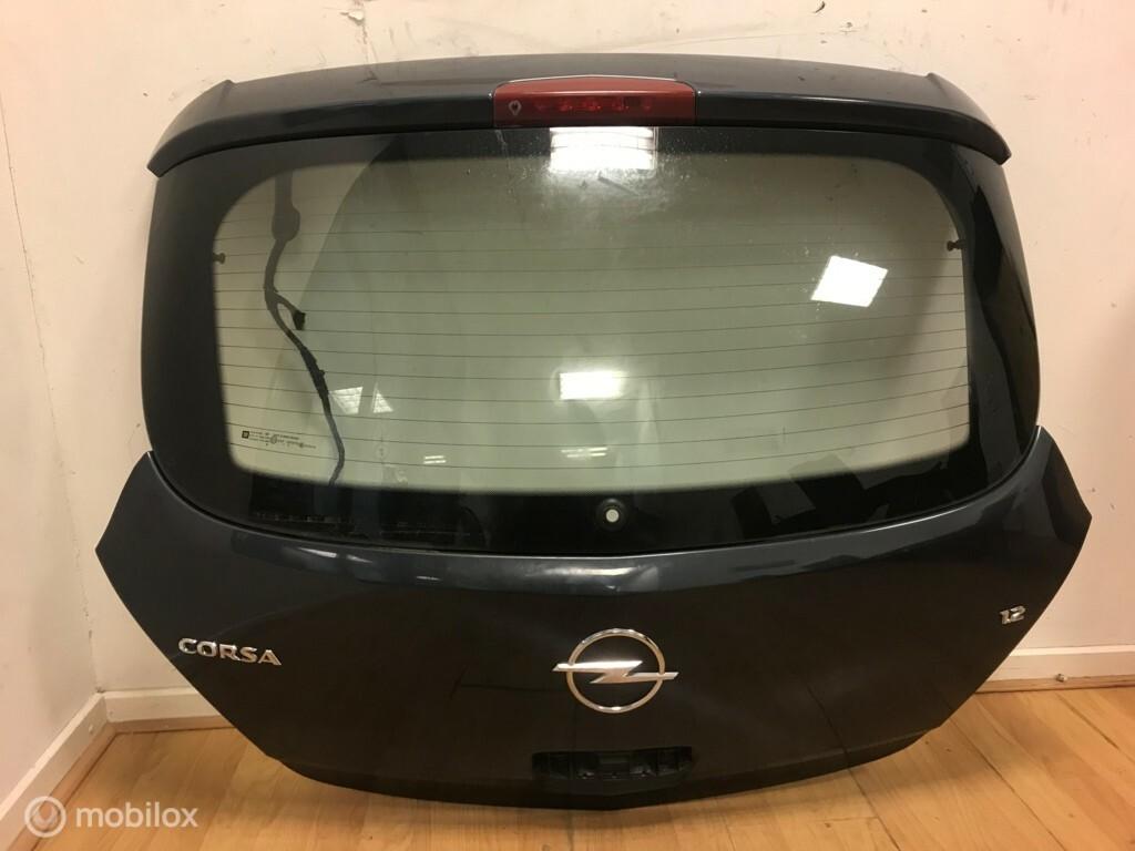 Opel Corsa D ('06-'15) 3-DRS Achterklep Z168, Auto-onderdelen, Carrosserie en Plaatwerk, Ophalen of Verzenden, Gebruikt, Opel