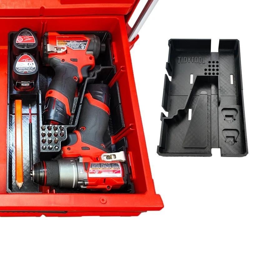 Milwaukee M12 Boor & Slagschroef Packout Lade Insert, Verzenden, Nieuw