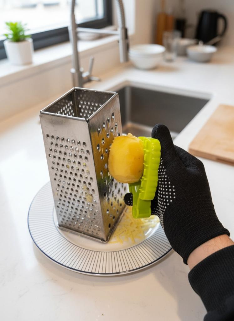 Vingerbeschermer – Snijhulp voor Groente & Fruit – Veilg, Huis en Inrichting, Keuken | Complete keukens, Ophalen, Overige typen