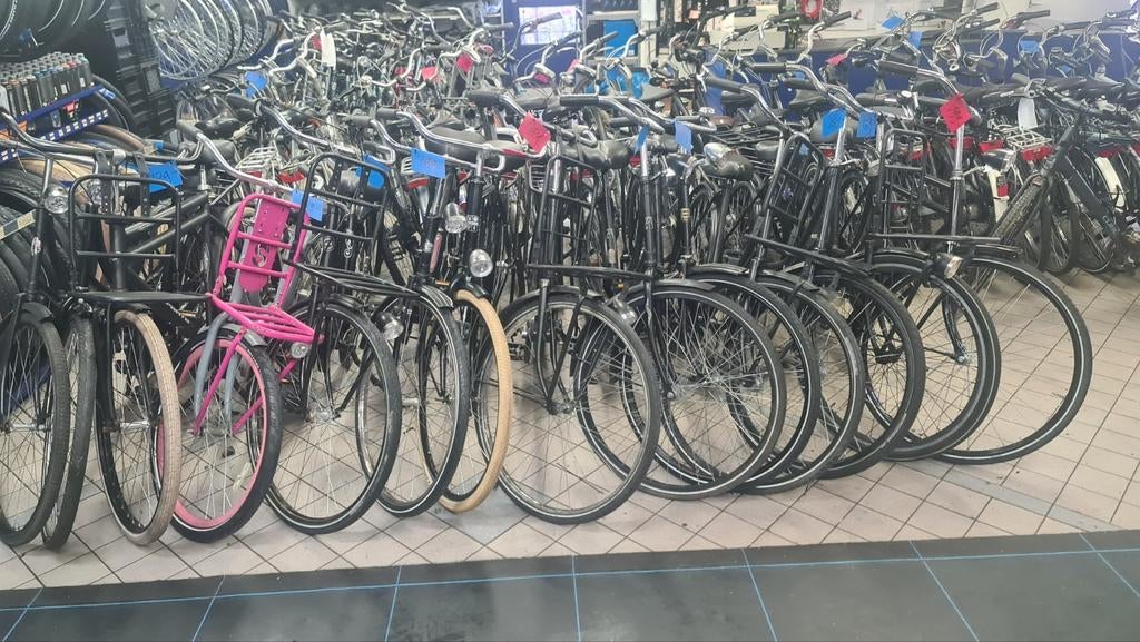 Oma fietsen damesfietsen herenfietsen vanaf 99euro, 56 cm of meer, Ophalen of Verzenden, Zo goed als nieuw