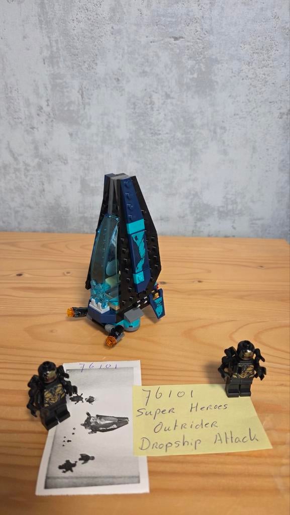 Lego 76101 outrider dropshot attack, Ophalen of Verzenden
