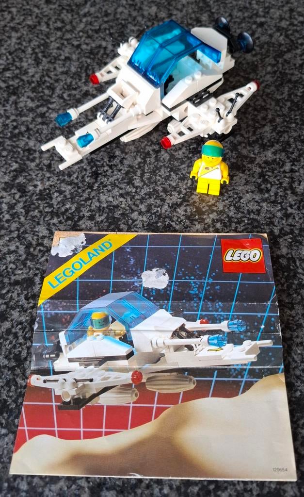 Lego Space/Futuron 6875 Hovercraft, Ophalen of Verzenden, Gebruikt, Complete set, Lego