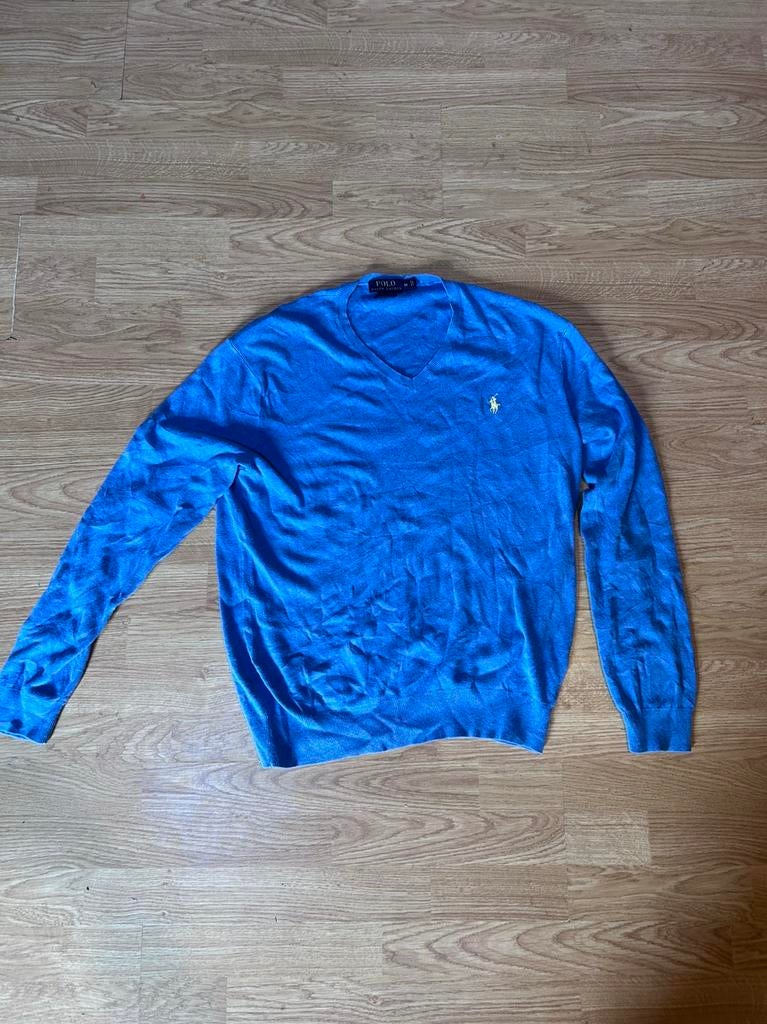 Ralph Lauren Sweater, Ophalen of Verzenden, Zo goed als nieuw, Blauw