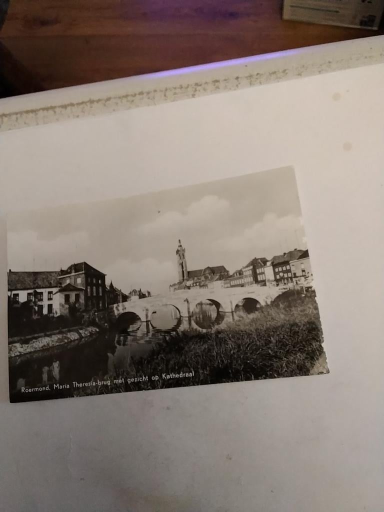 ROERMOND. MARIA THERESIABRUG MET GEZICHT OP KATHEDRAAL, Verzenden, Voor 1920, Limburg