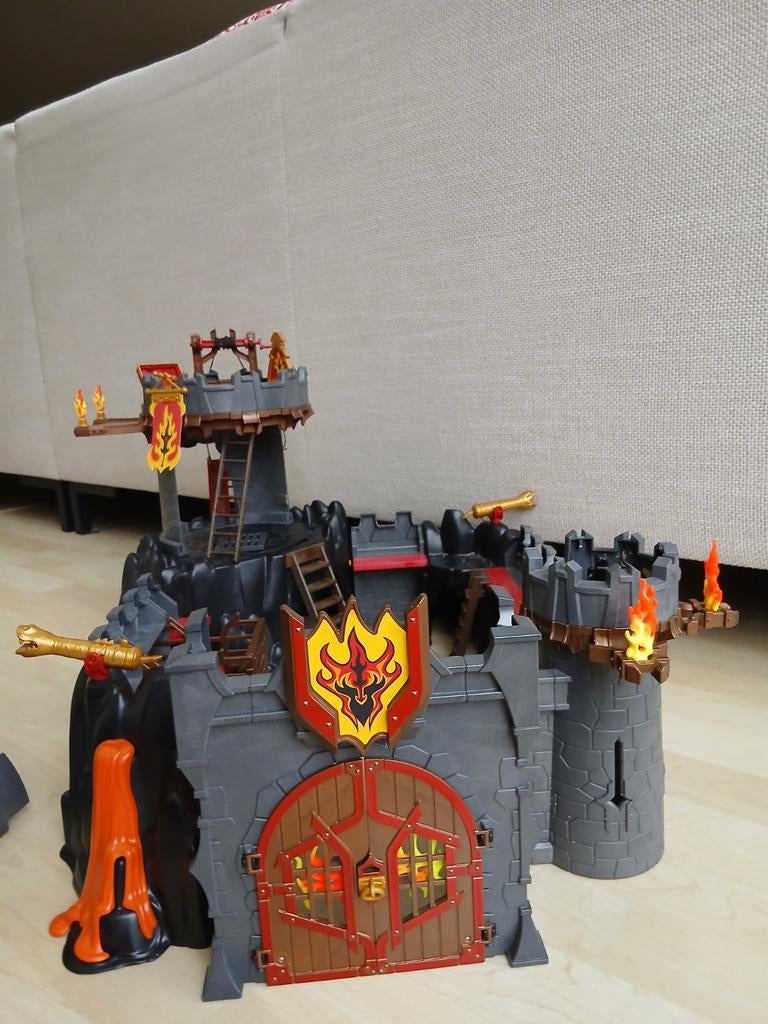 Playmobil Novelmore Kasteel Burmham Raiders (70221), Ophalen of Verzenden, Gebruikt