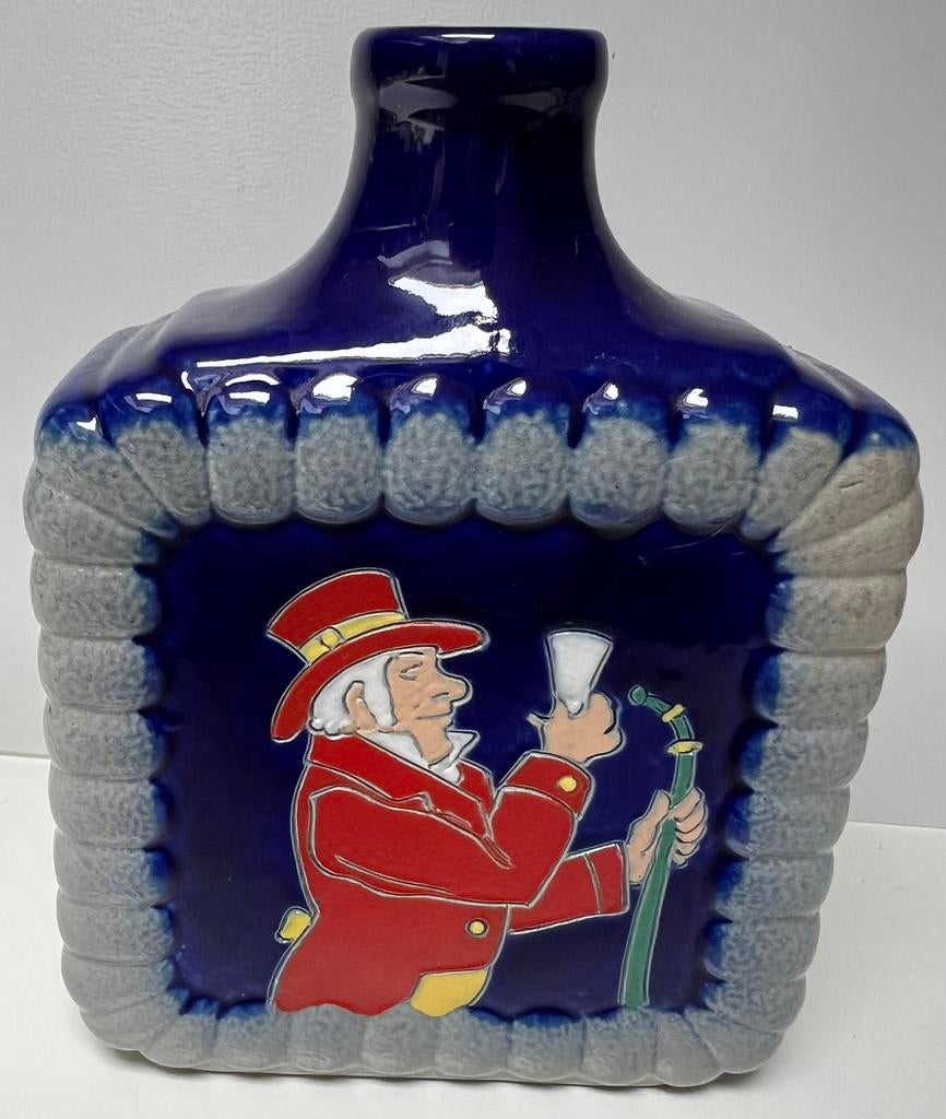 Vintage aardewerk Reinhold Merkelbach cobalt blauwe kruik, Antiek en Kunst, Ophalen of Verzenden