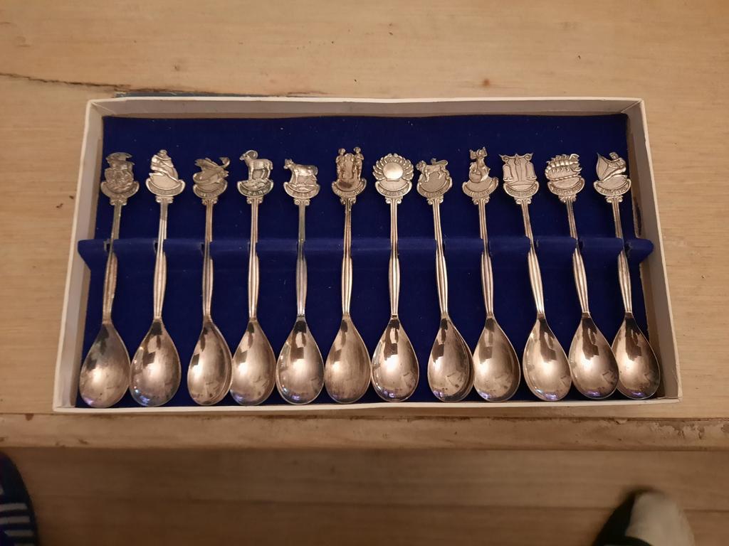 Verzilverde lepeltjes, Ophalen of Verzenden