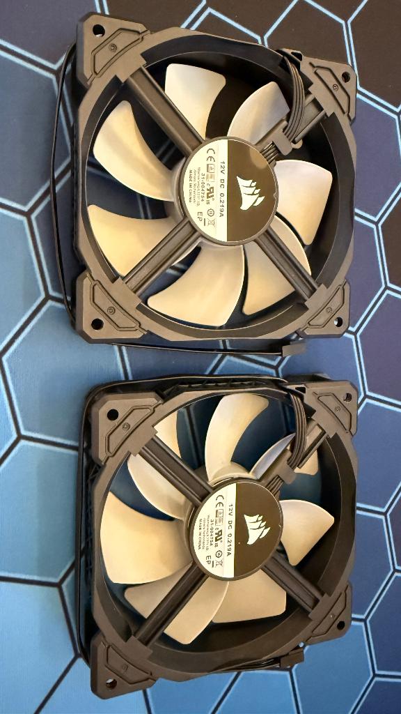 Corsair en Fractal Case Fans / ventilatoren, Computers en Software, Computerkoelers, Ophalen of Verzenden, Nieuw, Luchtkoeling