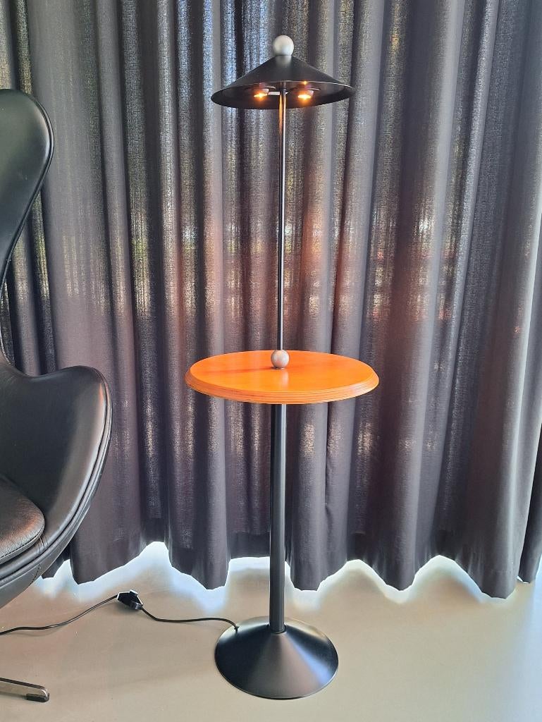 unieke Dijkstra Lampen Zeppos vloerlamp Memphis Milano style, Ophalen, Zo goed als nieuw, Glas, 150 tot 200 cm