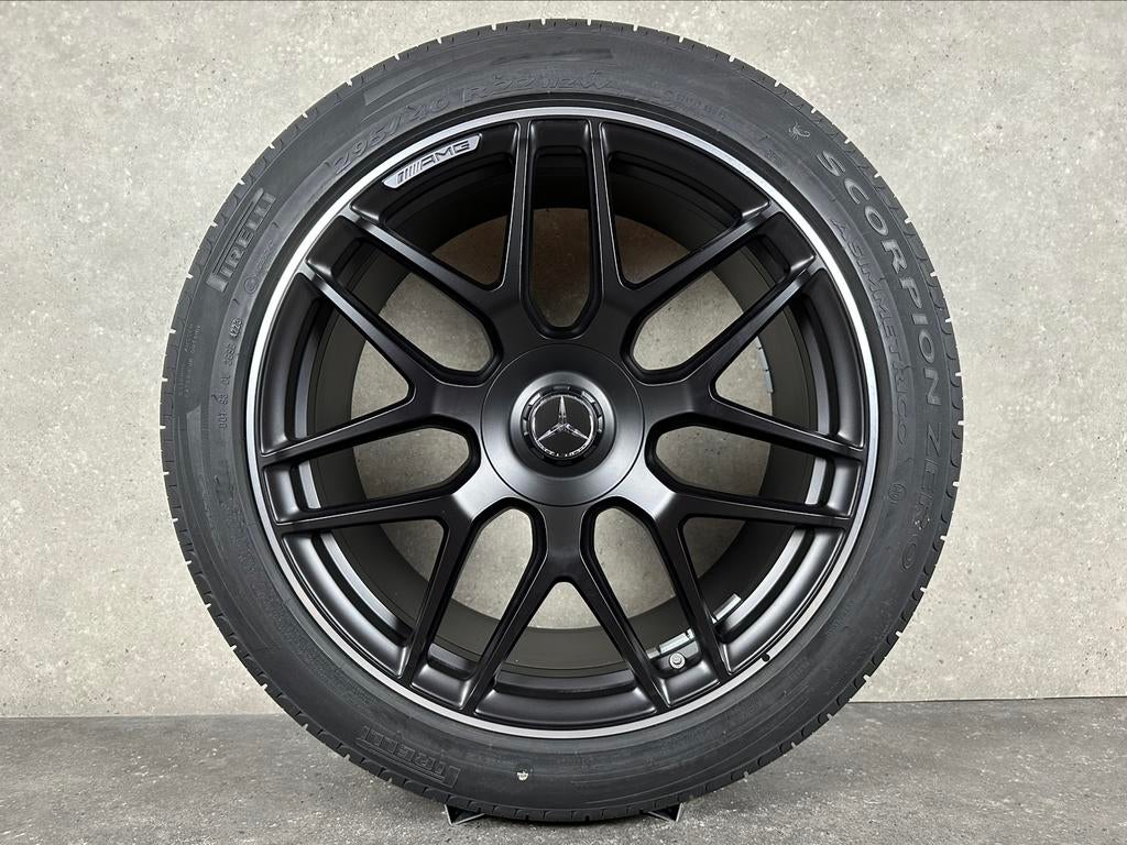 Mercedes-Benz G63 AMG W463 W464 Velgen 22 INCH Velgen, Gebruikt, 295 mm, Banden en Velgen, Germany