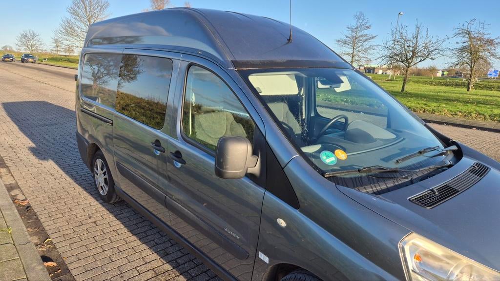 Citroen jumpy camper 2.0 HDI 120pk L2H2, Overige merken, Chemisch toilet, Bestuurdersdeur, Tot en met 2