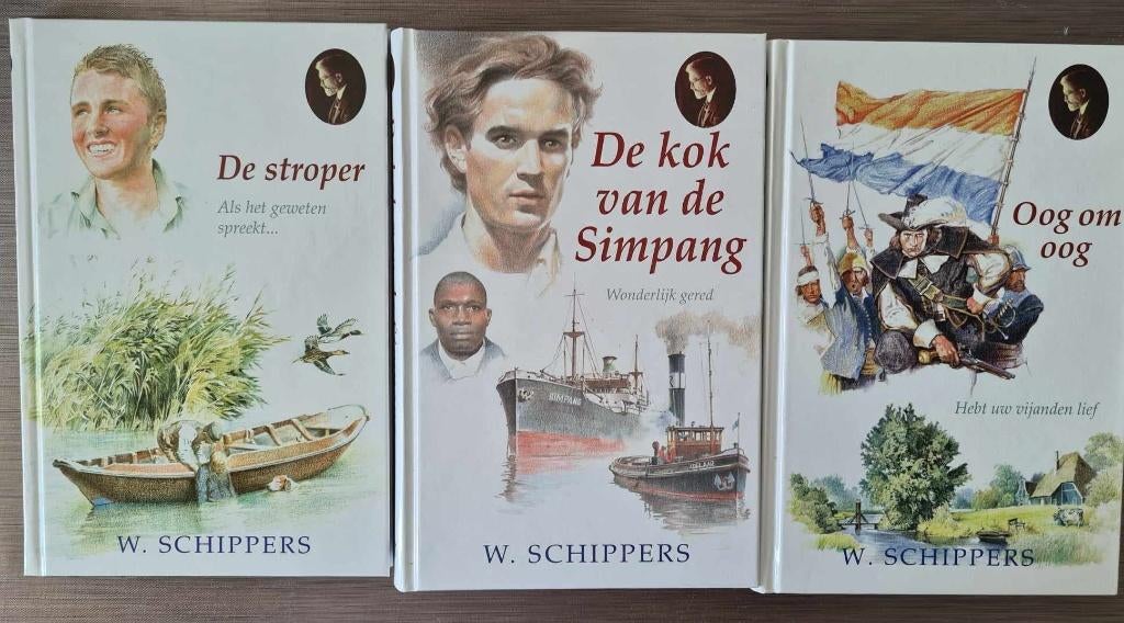 38 x W. Schippers -De vondeling- Geuzenjong -De insluiper, Ophalen of Verzenden, Gelezen