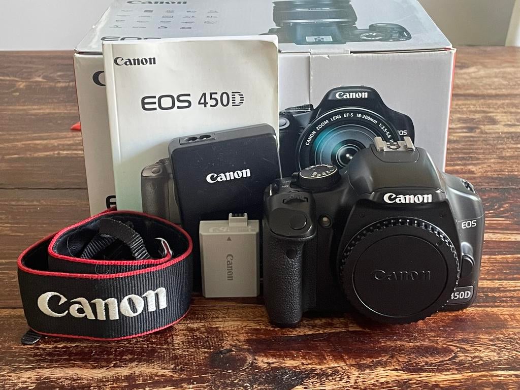 Canon 450d, Ophalen, Spiegelreflex, Canon, Zo goed als nieuw