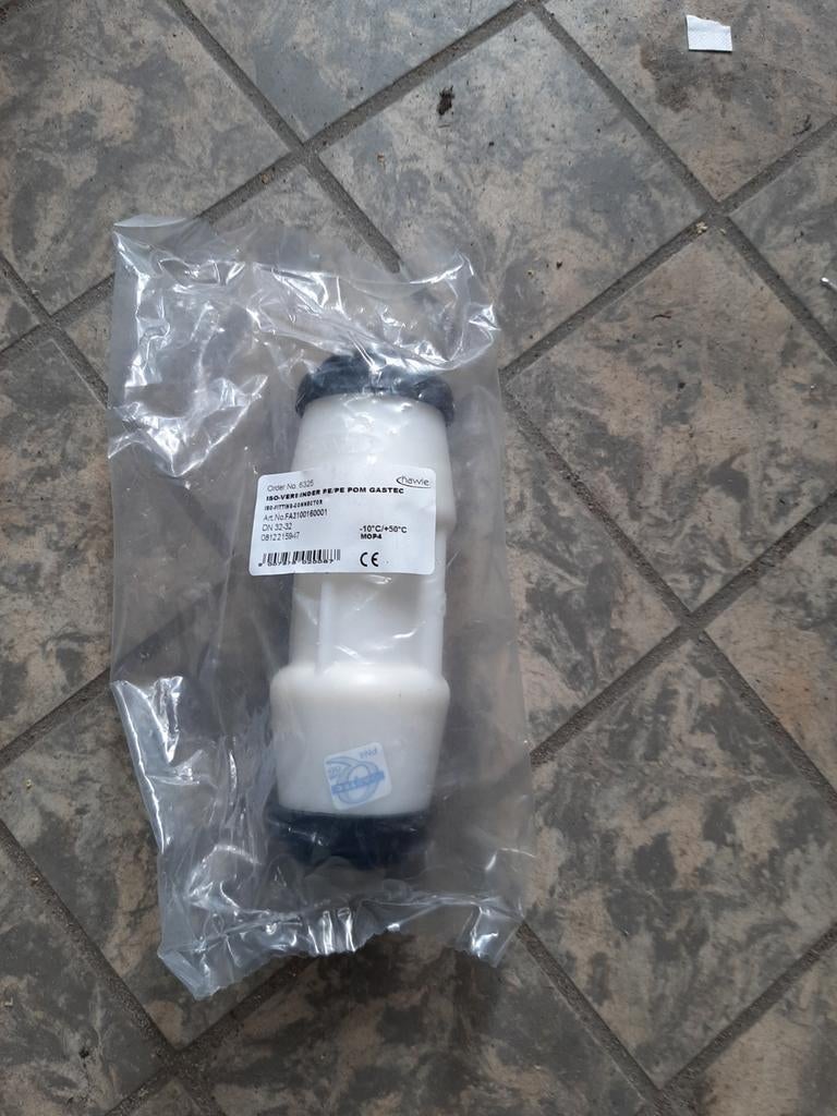Hawle mof koppeling voor pe leidingen 32 mm, Ophalen, Pvc, Overige typen, Nieuw