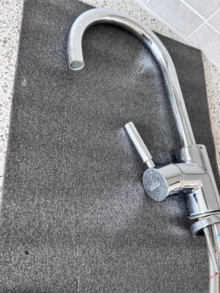 Lanesto Forte RVS Keukenkraan bruynzeel, Minder dan 50 cm, Ophalen of Verzenden, Zo goed als nieuw, Minder dan 25 cm