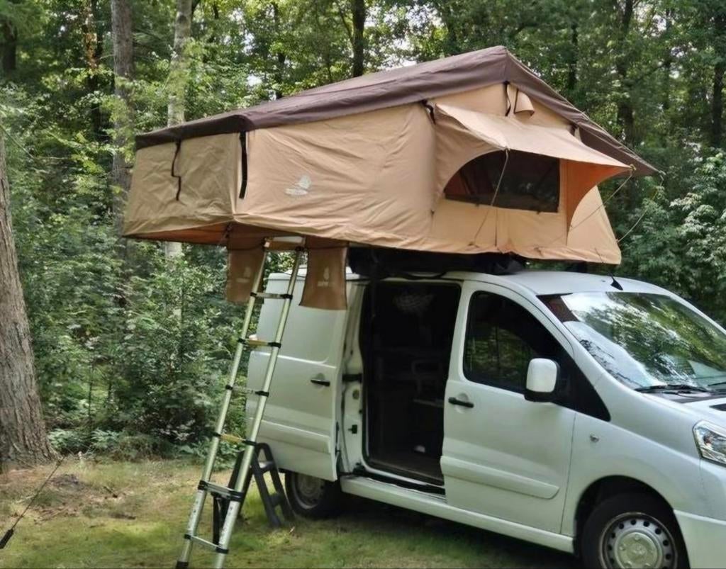 2/3 persoons daktent te huur, Caravans en Kamperen, Tenten, Ophalen of Verzenden, Zo goed als nieuw, Tot en met 4