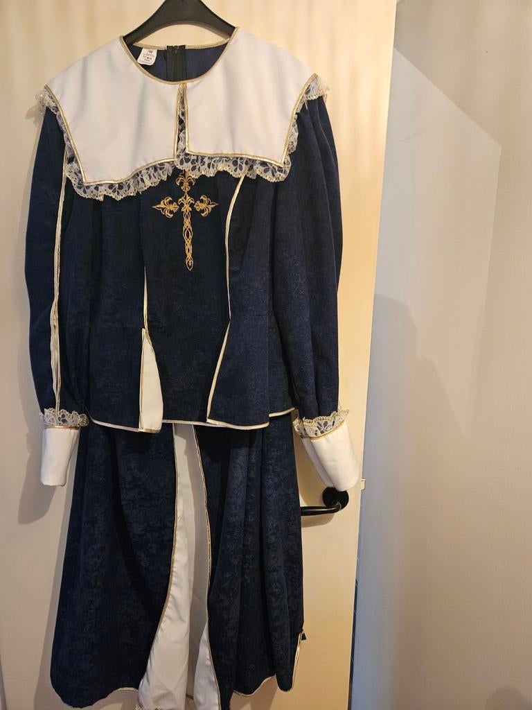 Carnavalsjurk dames Middeleeuwen/ Renaissance, Kleding | Dames, Carnavalskleding en Feestkleding, Ophalen, Zo goed als nieuw, Maat 42/44 (L)