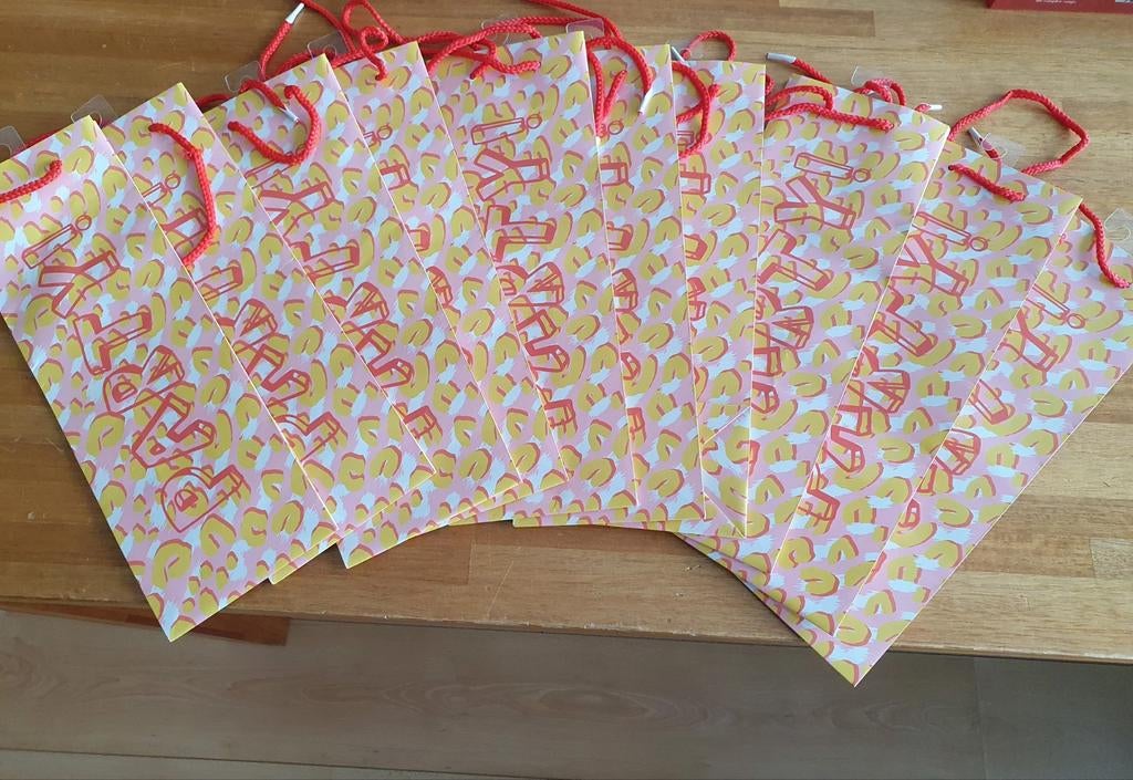Flessen cadeau tas, Hobby en Vrije tijd, Feestartikelen, Ophalen of Verzenden, Nieuw, Versiering