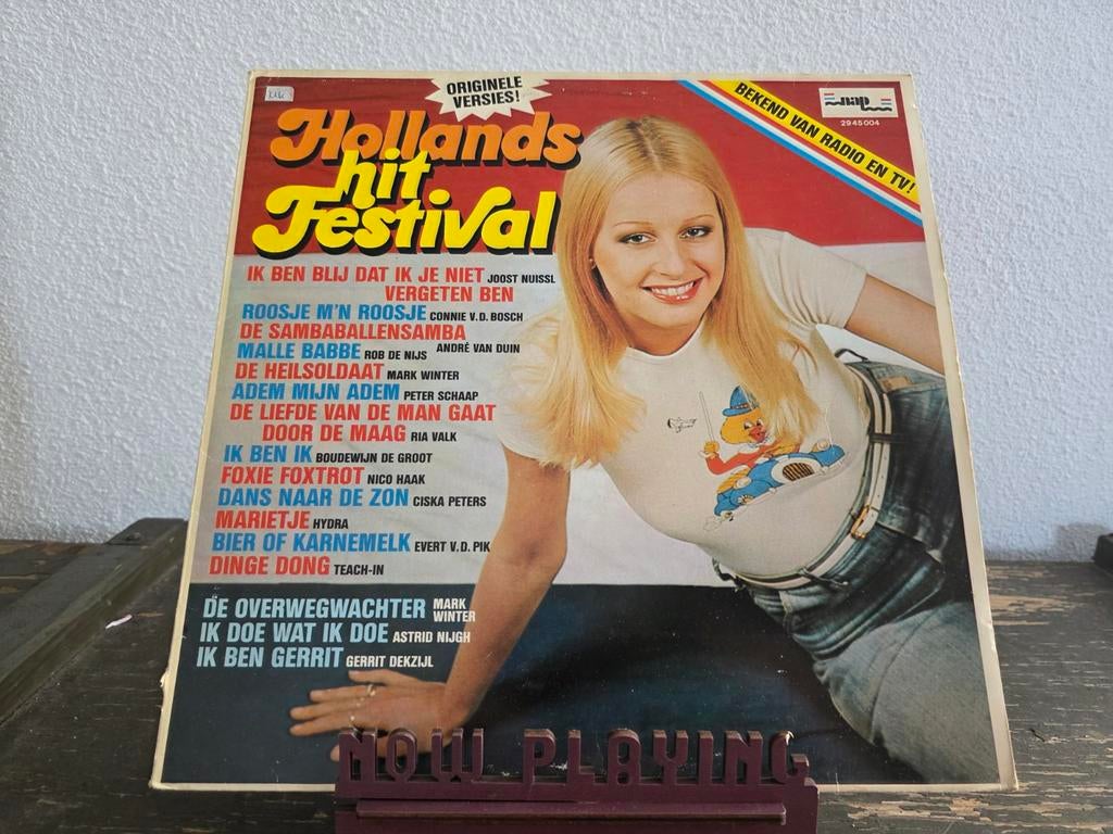 Hollands hitfestival, Ophalen of Verzenden, Gebruikt, 12 inch, Nederlandstalig