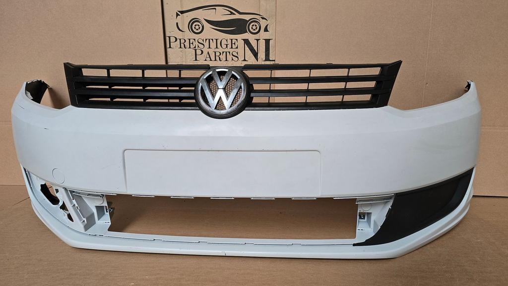 Voorbumper VW Touran 1T Caddy III ORIGINEEL 1T0807221M 10-15, Gebruikt, -, Voor, Ophalen of Verzenden
