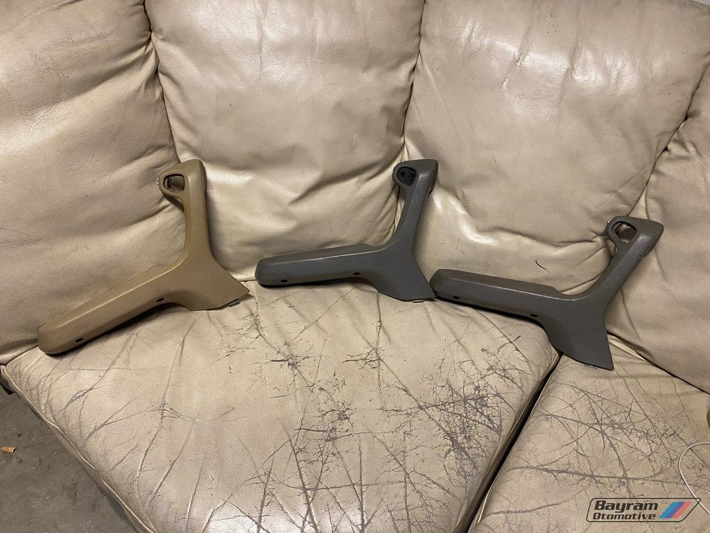 Bmw E30 hendel deurpaneel handgreep beige grijs 3-serie hand, Auto-onderdelen, Interieur en Bekleding, Gebruikt, -, -, Ophalen of Verzenden